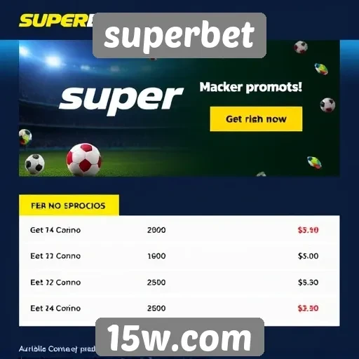 Avaliação das promoções oferecidas no site Superbet